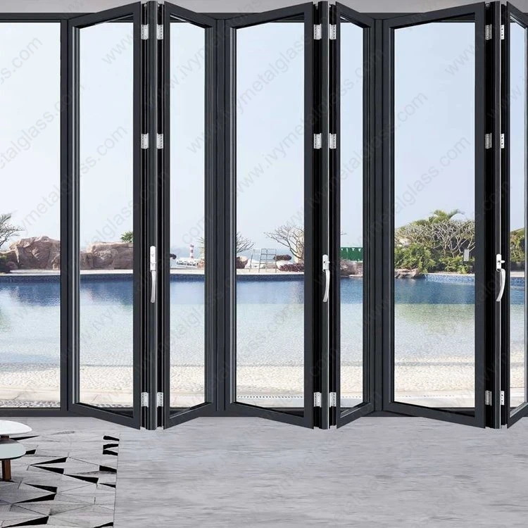 Βαριές Διπτυσσόμενες Πόρτες Αλουμινίου