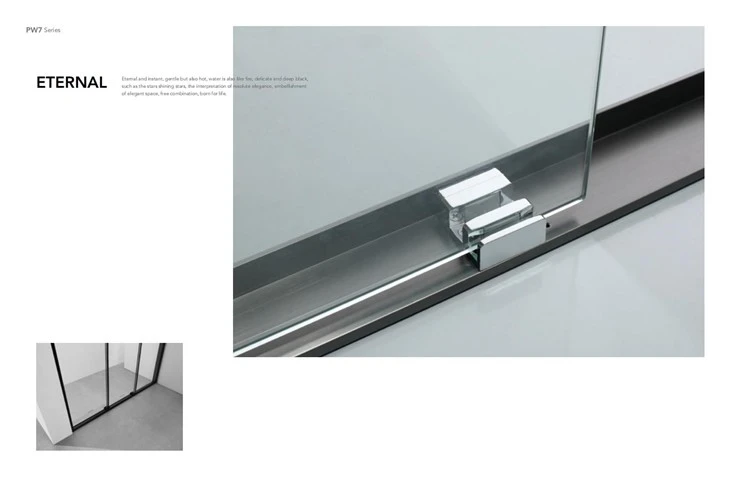 Round Short Vertical Handle Shower Room